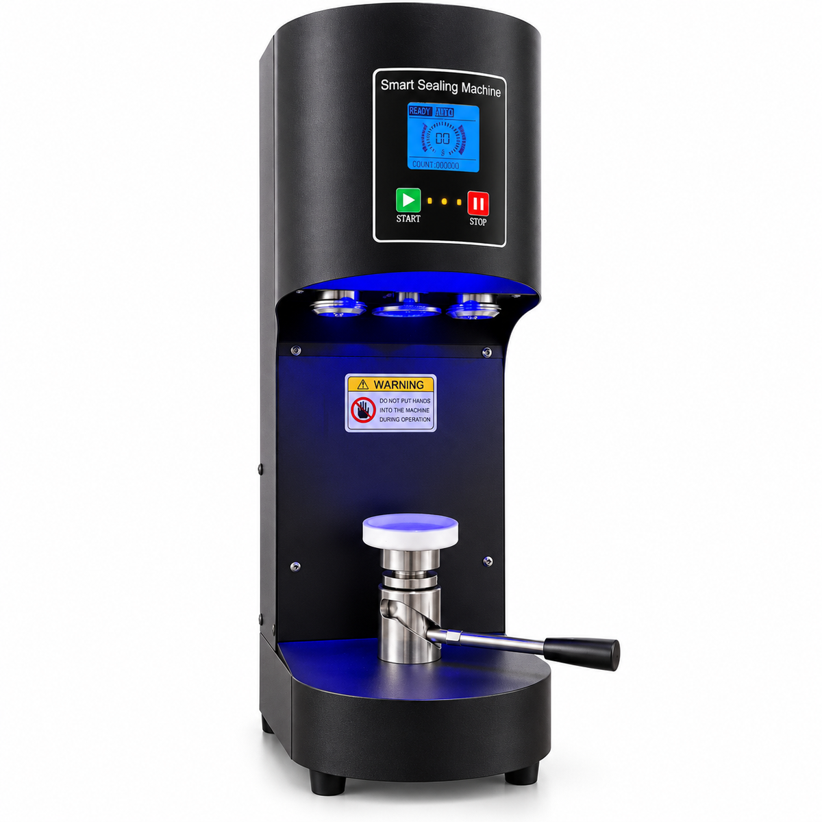 Recravadeira Semiautomática para Latas PET