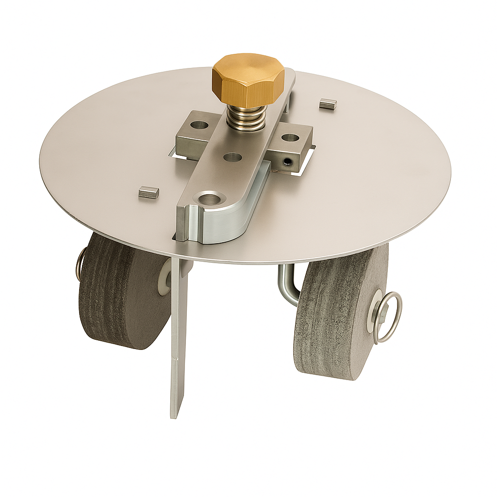 Kit Stainless Steel Stone Holder - Large - Rolo Stone Holder Inox 304 Premier Tilting 4,5Kg Com Raspadores