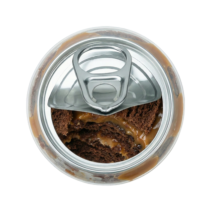 Lata PET 330 ml Tradicional com Tampa para Recravação – kit com 100 unidades