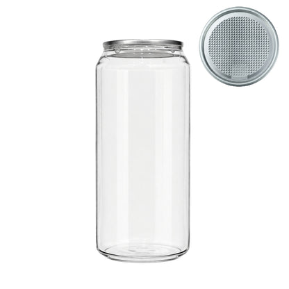 Lata PET 500 ml com Tampa para Recravação – kit com 1000 unidades