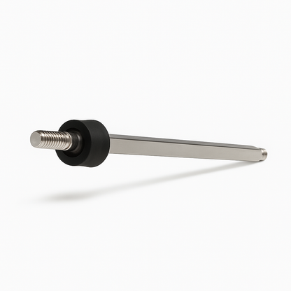 Center Rod - New/Long - Eixo Central Em Inox 304 Para Premier Tilting 4,5Kg E Chocolate Refiner 3,5Kg - Plastico Ou Inox
