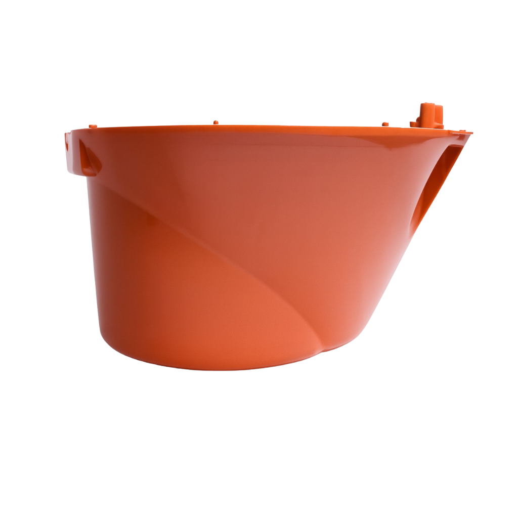 Tilting Refiner Red Cover - Inferior - Carcaça Plástica Vermelha Para Premier 4,5Kg