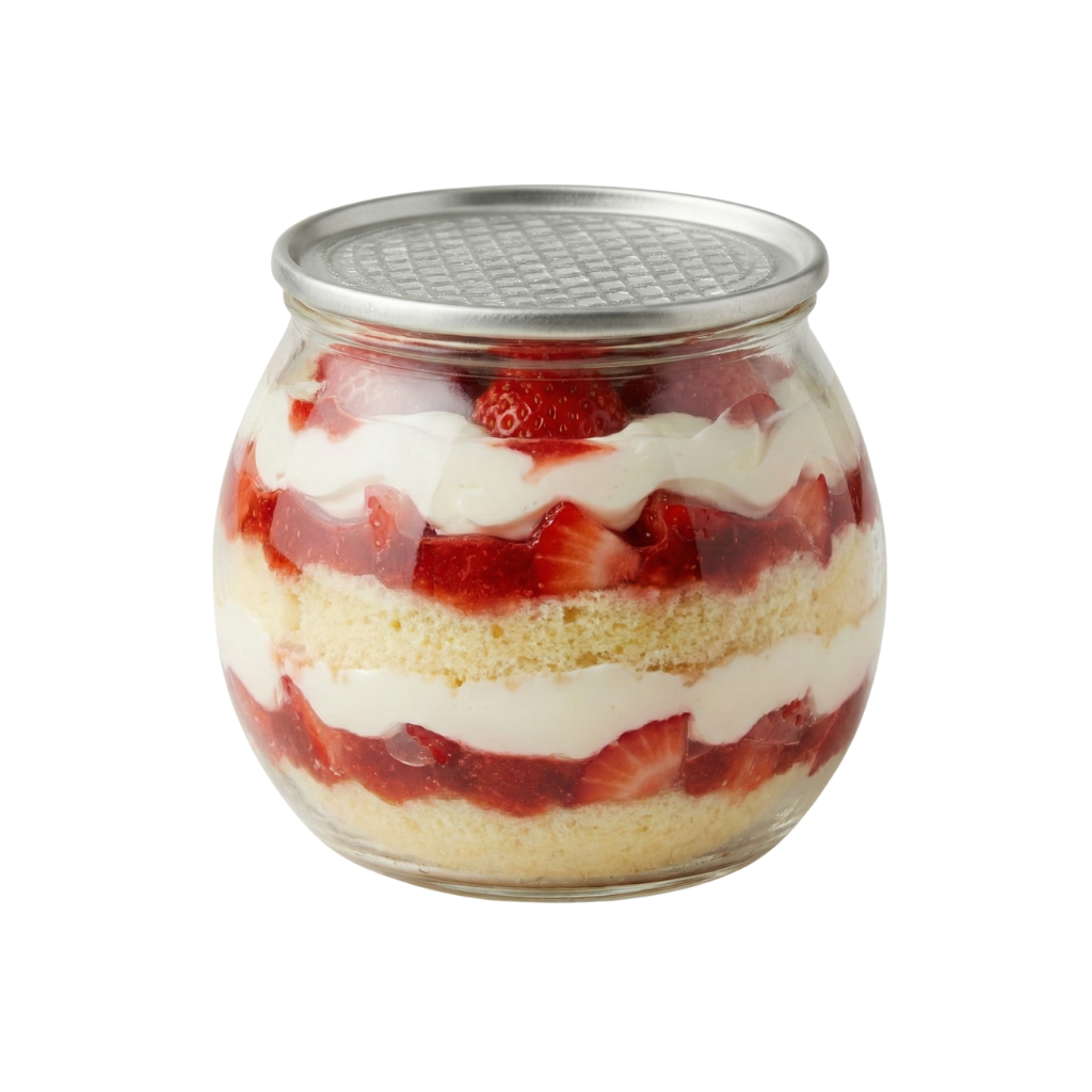 Embalagem PET 210ml bowl com Tampa Metálica - 200 UNIDADES