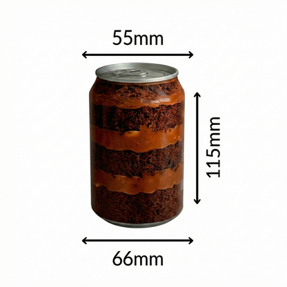 Embalagem PET 330 ML com Tampa Metálica - 200 unidades