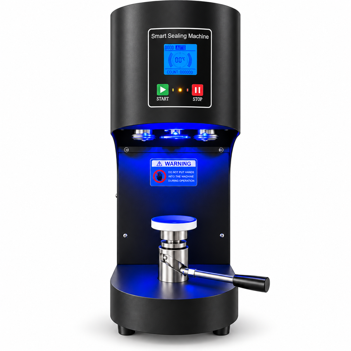 Recravadeira Semiautomática para Latas PET