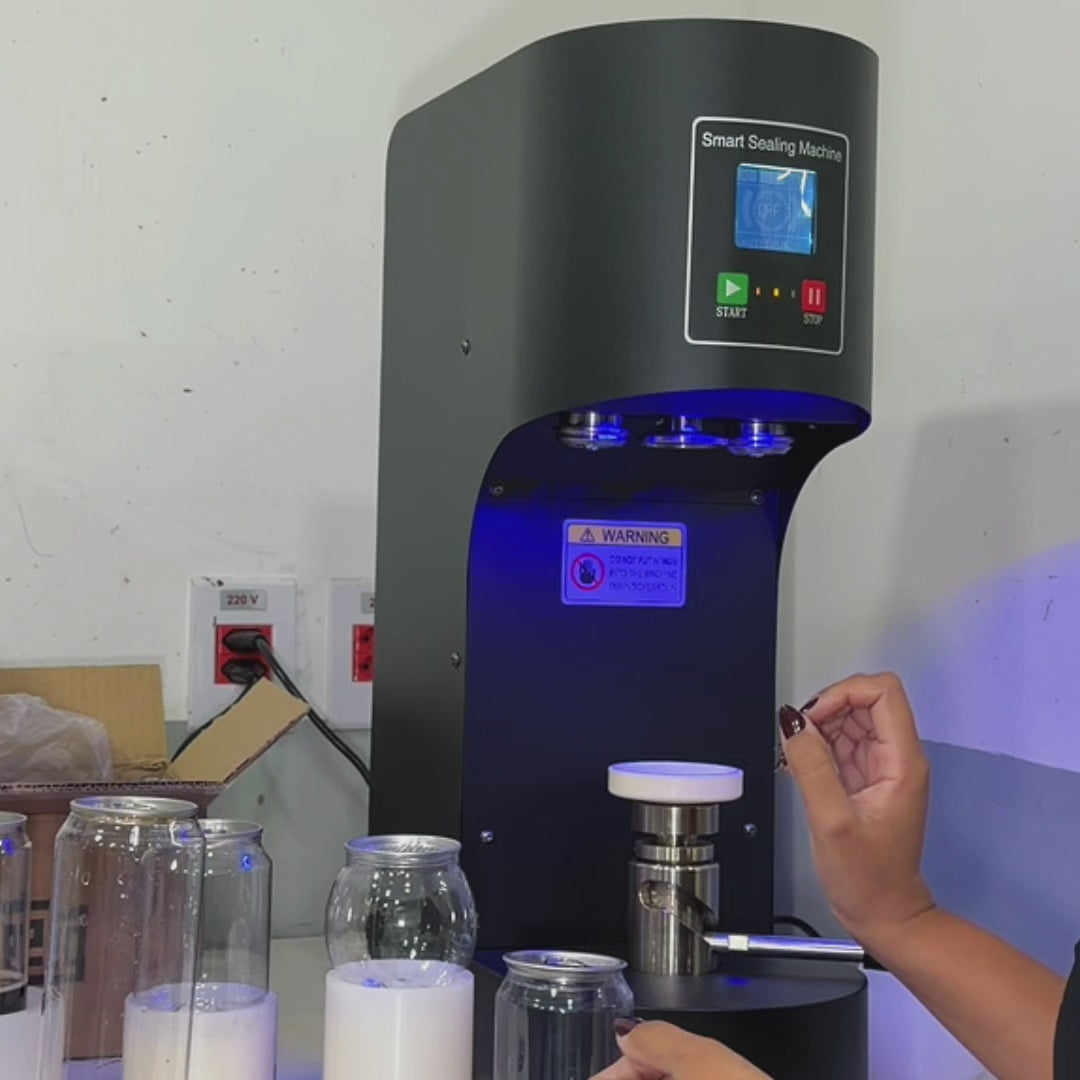Carregar vídeo: Recravadeira Semiautomática para Latas PET