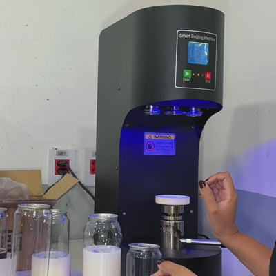 Recravadeira Semiautomática para Latas PET
